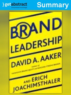 cover image of Brand Leadership (Summary)